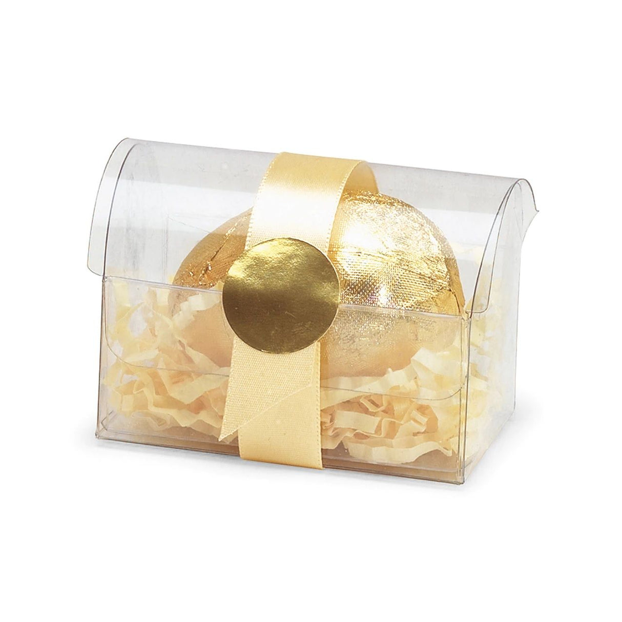 Clear - Clear Treasure Chest - 2-3/4 x 1-3/4 x 2"