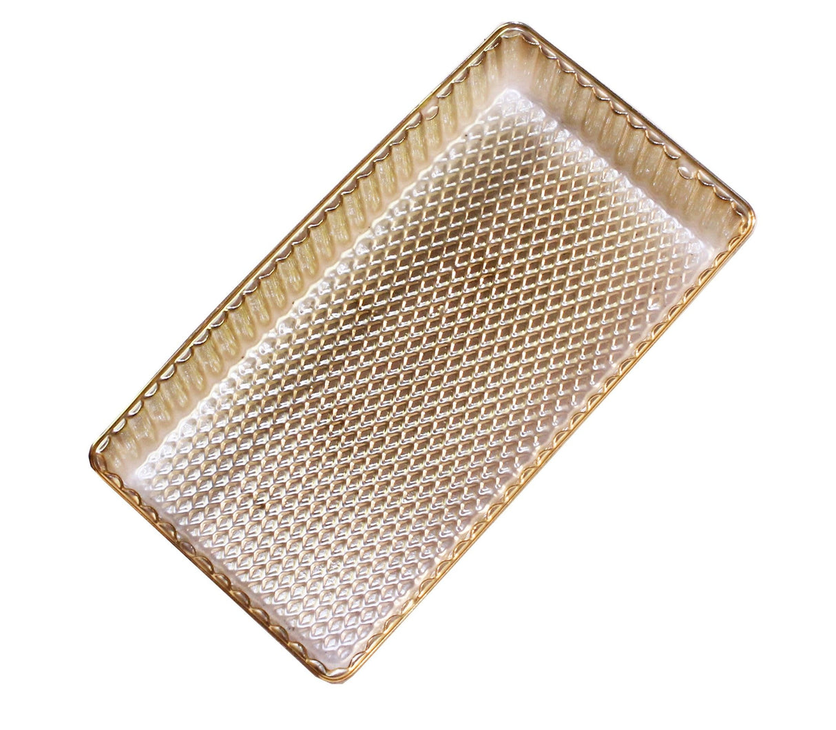 Gold - Candy Tray - (1/4 lb) 6-1/2 x 3-1/2"