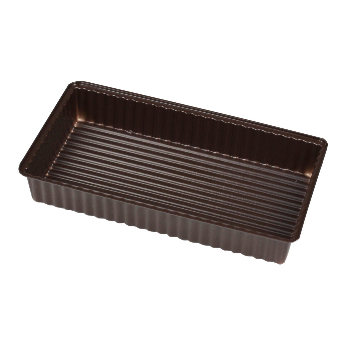 Brown - Candy Tray - (1/4 lb) 6-1/2 x 3-1/2"