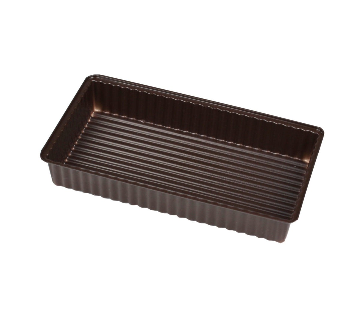 Brown - Candy Tray - (1/4 lb) 6-1/2 x 3-1/2"
