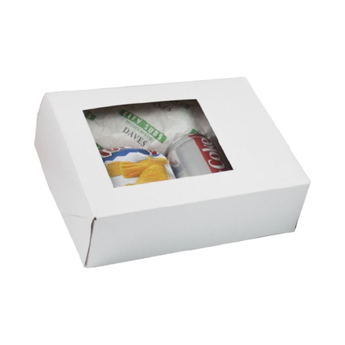White To Go Box
