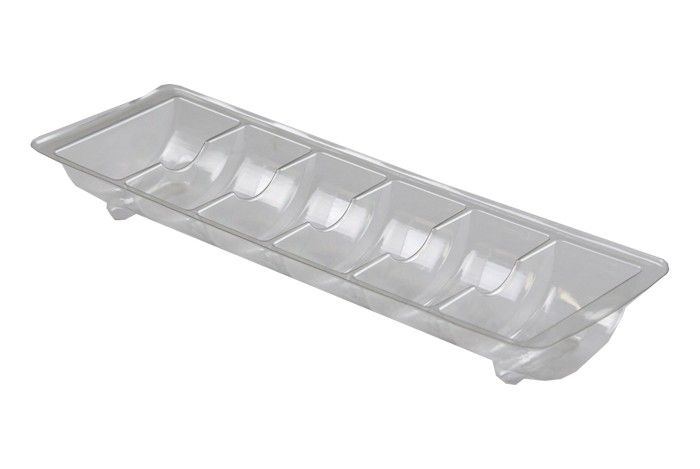 Clear - Macaron Box Tray - 8-1/8 x 2-5/8"