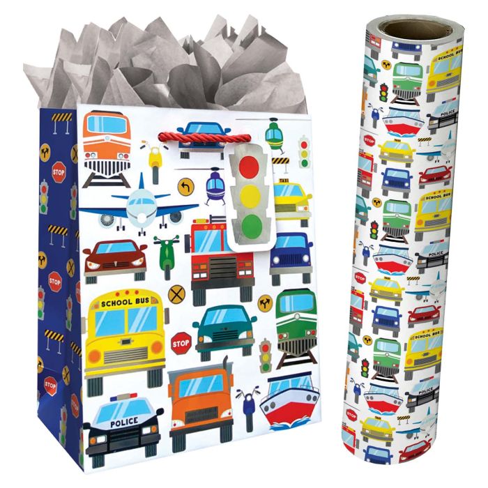 Traffic Jam Gift Bags & Wrapping Paper
