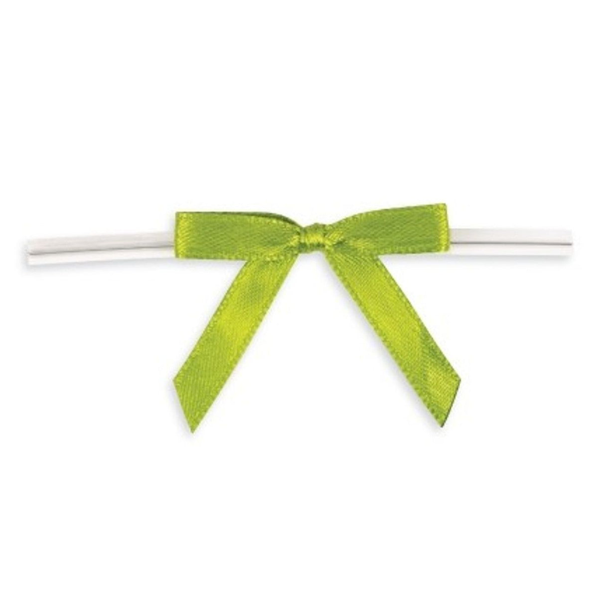 Kiwi - Bow with Twist Tie - 1-5/8" Width Bow - 3" Twist Tie