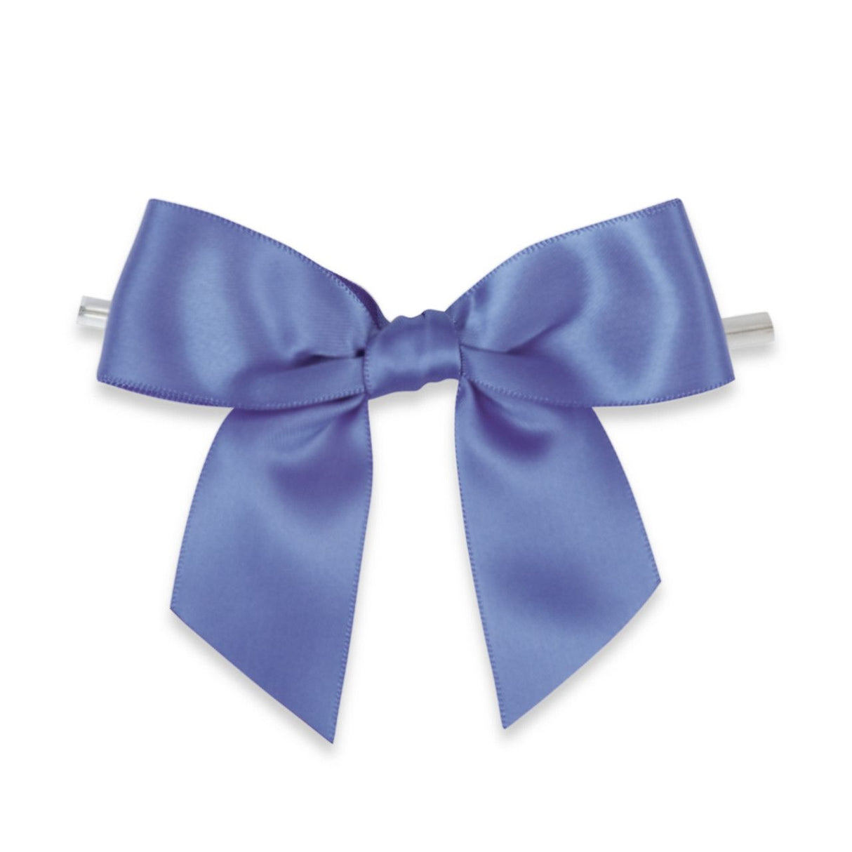 Periwinkle - Bow with Twist Tie - 3-1/2" Width Bow - 4" Twist Tie