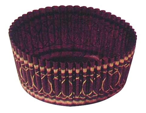 Brown/Gold Design - Baking Cup - 1-3/8 (Dia) x 3/4" (H)