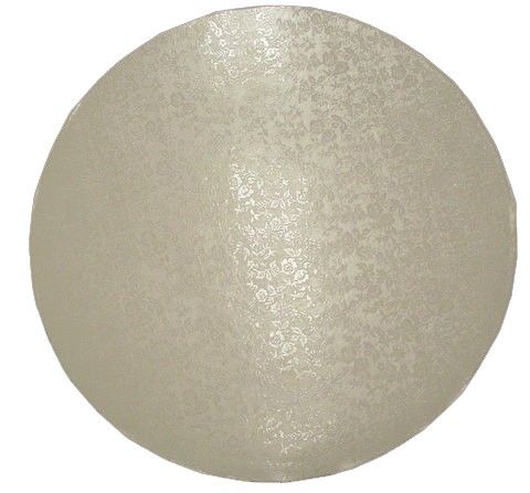 White Pet Coated - Round Cake Drum - 16" Round