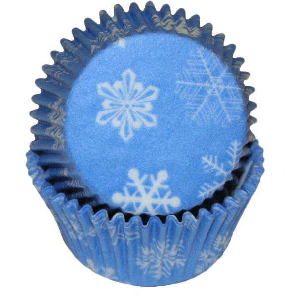 Snowflake - Baking Cup - 2" (Dia) x 1-1/4" (H)
