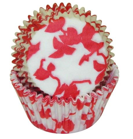 Red English Ivy - Baking Cup - 2" (Dia) x 1-1/4" (H)