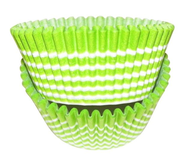 Circle Design Lime - Baking Cup - 2" (Dia) x 1-1/4" (H)