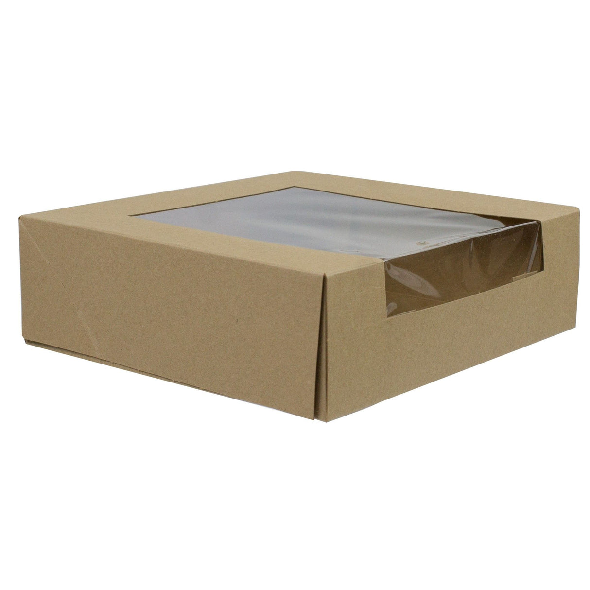 Kraft - View It Window Bakery Box - 8 x 8 x 2-1/2"