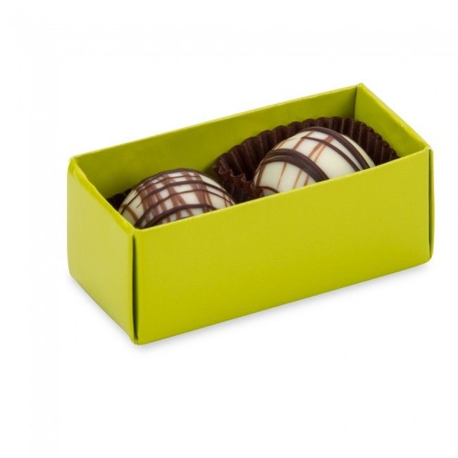 Pistachio/Clear Lid - Long Candy Box - (2 Pc.) 2-3/4 x 1-1/4 x 1-1/8"