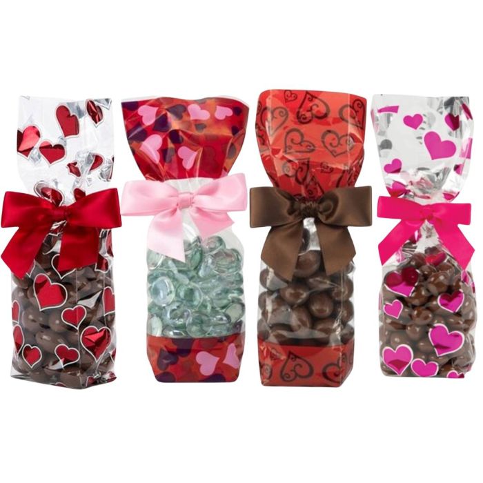 Valentine Heart Candy Bags