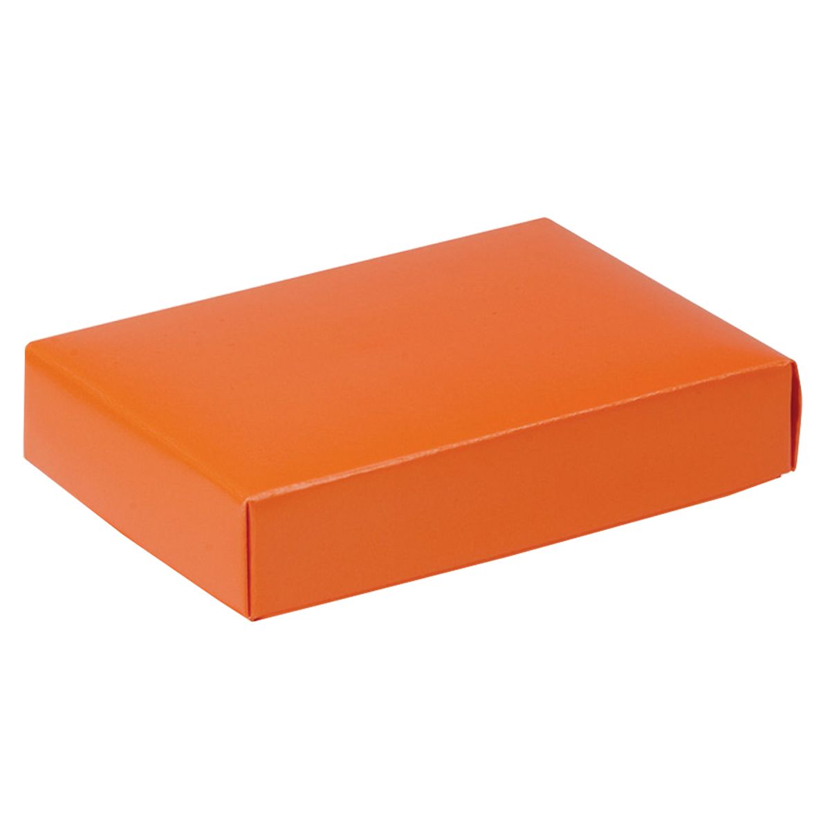 Orange - Candy Box Lid - Lid - 4-3/4 x 3-1/4 x 1"