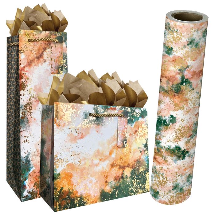 Watercolor Magic Gift & Wine Bags