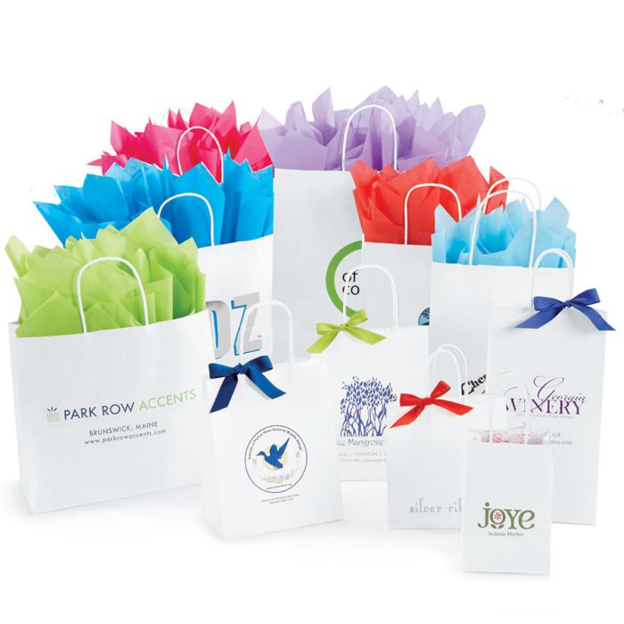 White Shopping Bags