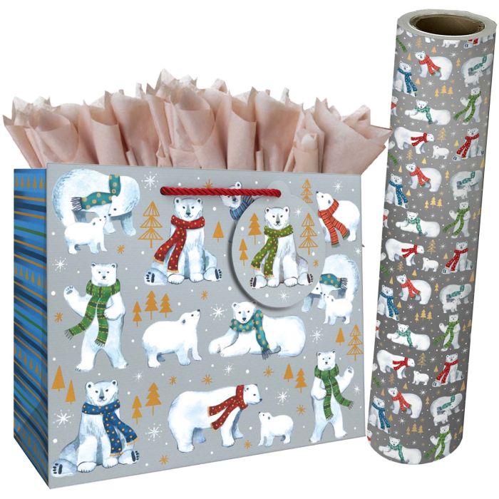Winter Bear Gift Bags & Wrapping Paper