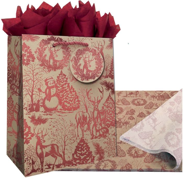 Winter Woods Gift Bags & Wrapping Paper