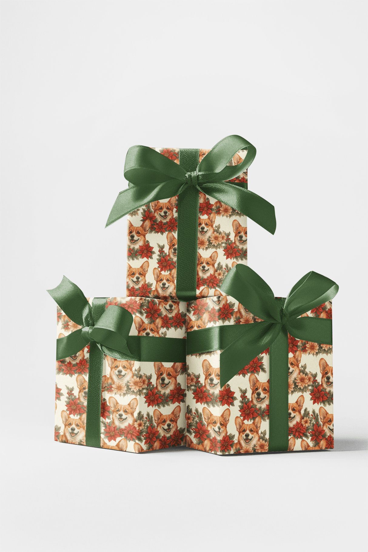 A Very Merry Corgi Christmas Wrapping Paper
