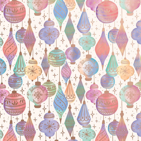 Watercolor Ornaments - Gift Wrap - Jumbo Roll (30" x 10 ft.)