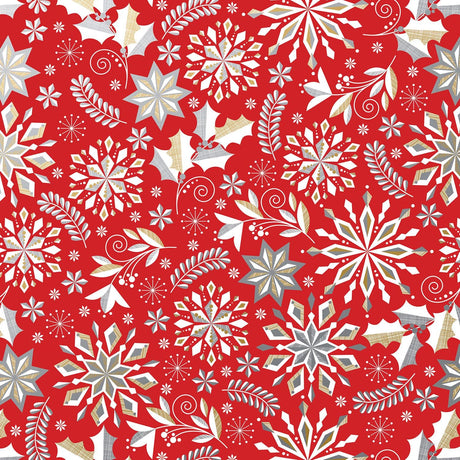 Merriment Red - Gift Wrap - Ream Gift Wrap Roll (30" x 833 ft.)