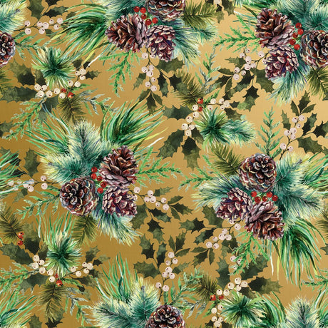 Elegant Pine - Gift Wrap - Jumbo Roll (30" x 10 ft.)