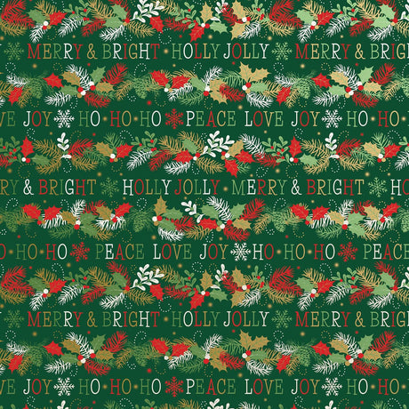 Merry & Bright - Gift Wrap - Ream Gift Wrap Roll (30" x 833 ft.)