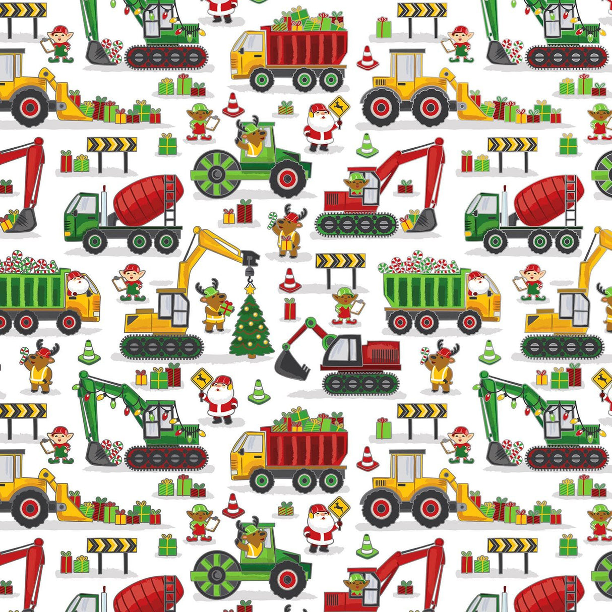 Holiday Construction - Gift Wrap - Jumbo Roll (30" x 10 ft.)