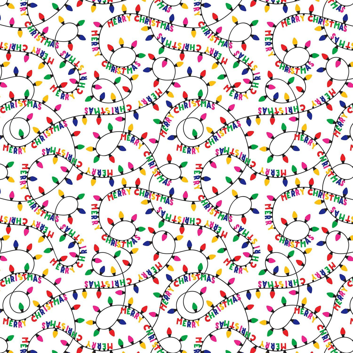 Merry Lights - Gift Wrap - Ream Gift Wrap Roll (30" x 833 ft.)