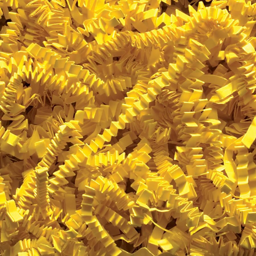 Yellow - Crinkle Cut Basket Shred - 10 lb Box