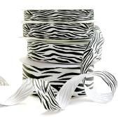 Zebra - Animal Print Ribbon - 5/8" x 100 Yards