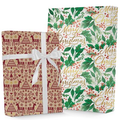 Vintage Christmas Wrapping Paper