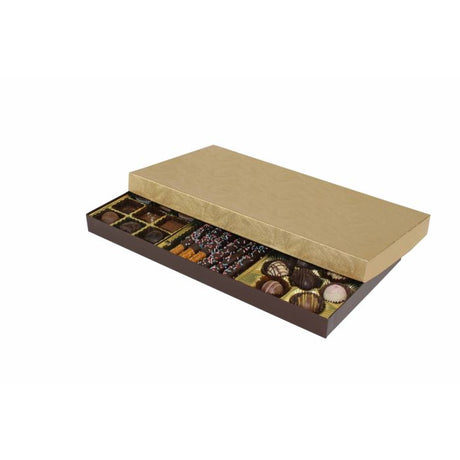 Elegant Gold Rigid Candy Boxes