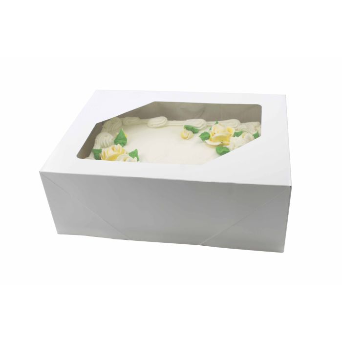 Two-Piece Window Sheet Cake Boxes