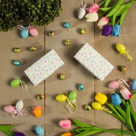 Foil Eggs Easter Box Collection - Folding Candy Boxes