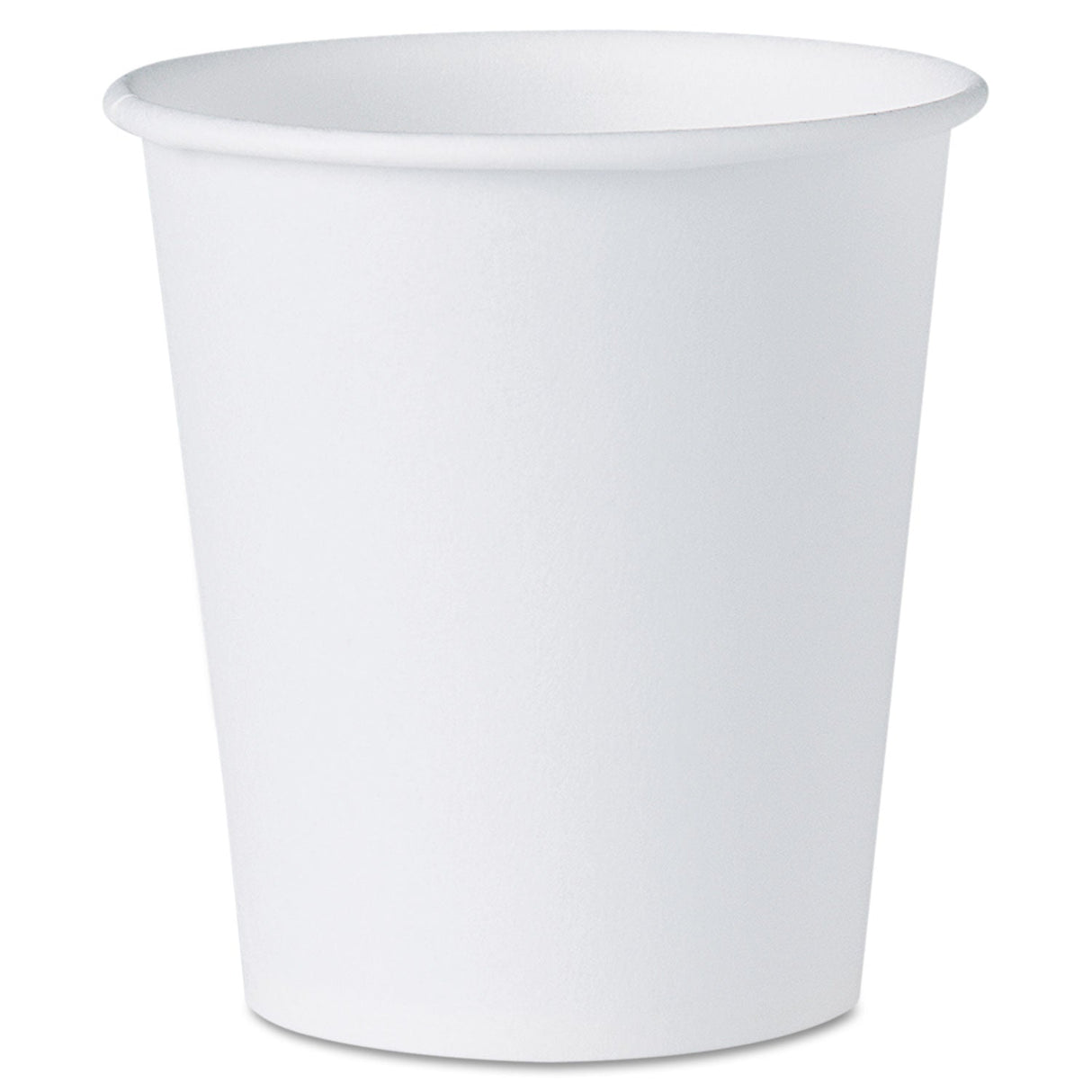 Dart White Paper Water Cups, 3 oz, 100/Bag, 50 Bags/Carton