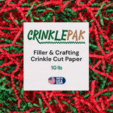 10 LB Christmas Crinkle Paper