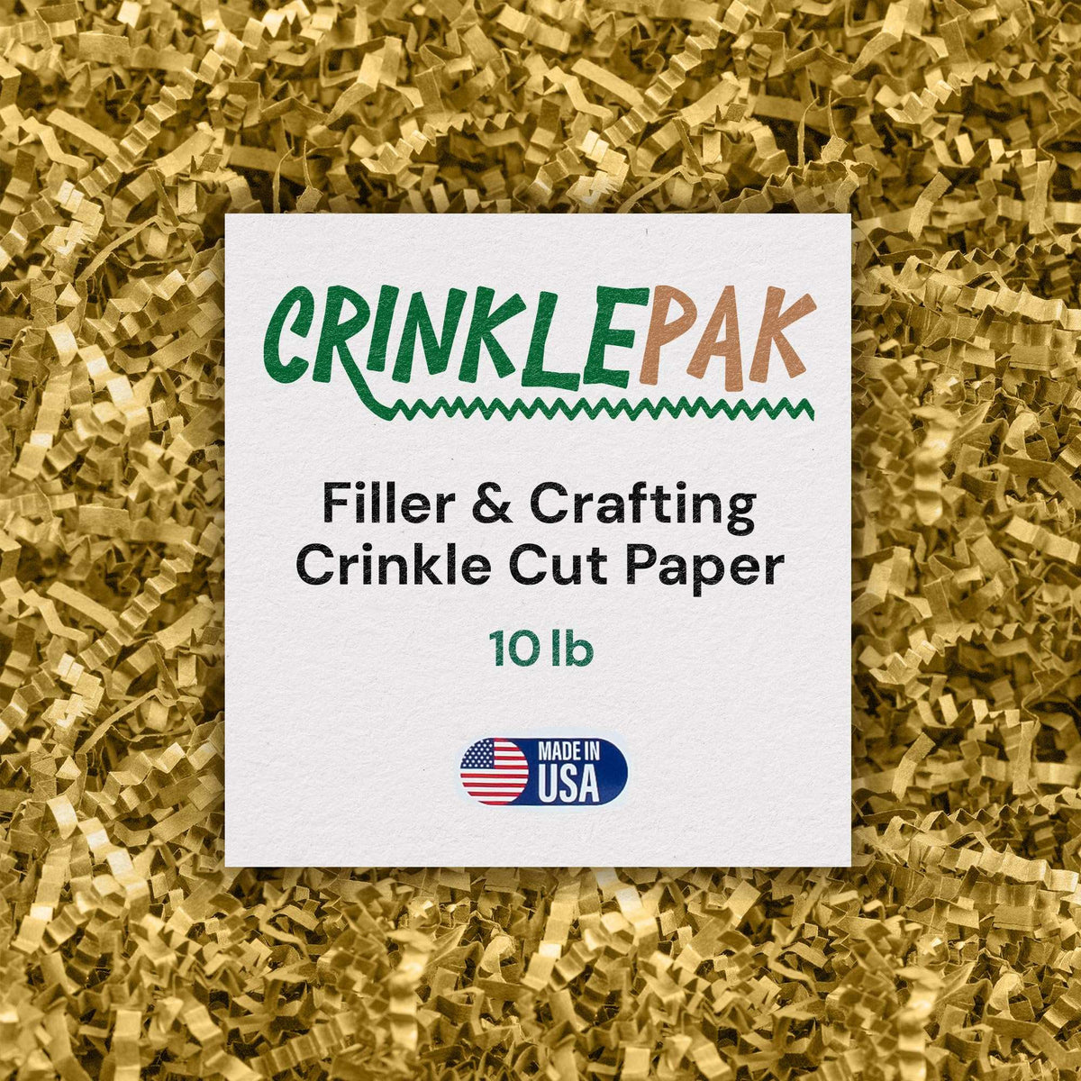 10 LB French Vanilla Crinkle Paper Filler