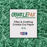 10 LB Light Green Crinkle Paper