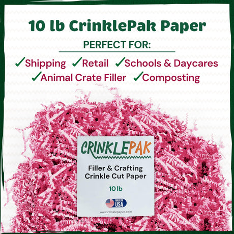 crinkle paper Pink 10lb