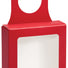 Red - Bottle Hanger Favor Box - 3-5/8 x 3-5/8 x 1-1/8"