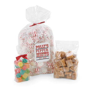 Clear - Economy (1.2 Mil) Polypropylene Gusseted Bags (1.2 Mil) - (3 lb) 4 x 2-3/4 x 10-3/4" (1.2 Mil)