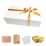 White - Magnetic Gift Box Set - 11 x 7.5 x 3"