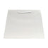 Matte White - Trapezoid Tote - 12.5" (L-Top) / 16" (L-Bottom) x 5.25" (W) x 11" (H)