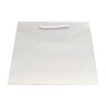 Matte White - Trapezoid Tote - 12.5" (L-Top) / 16" (L-Bottom) x 5.25" (W) x 11" (H)