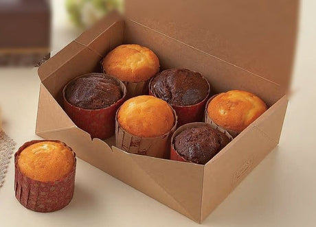 Pleated Naturals Designer Baking Cups