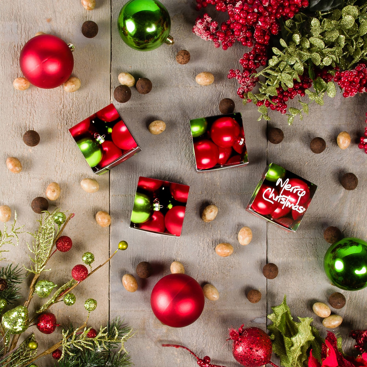 Maxi Square Truffle 4 Piece Box