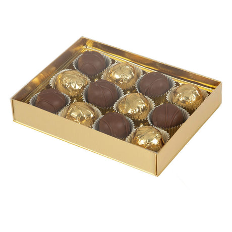 Dusty Gold - Candy Box Base - Base (1 Layer - 12 Pc.) 6-3/8 x 4-3/4 x 1-1/8"