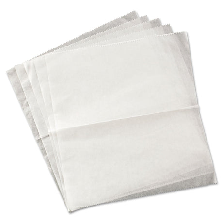 Bagcraft QF10 Interfolded Dry Wax Deli Paper, 10 x 10.25, White, 500/Box, 12 Boxes/Carton