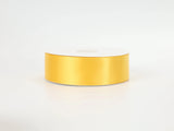 1 1/2" Double Face Satin Ribbon | Maize (650) | 50 Yard Roll